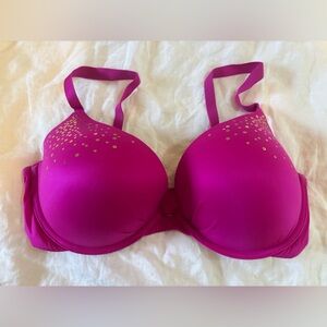 Victoria's Secret Purple Plunge Bra 36DD
